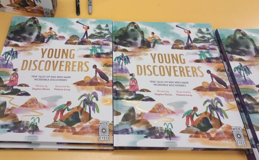 Isle of Wight launch for Young Discoverers with Daisy Morris