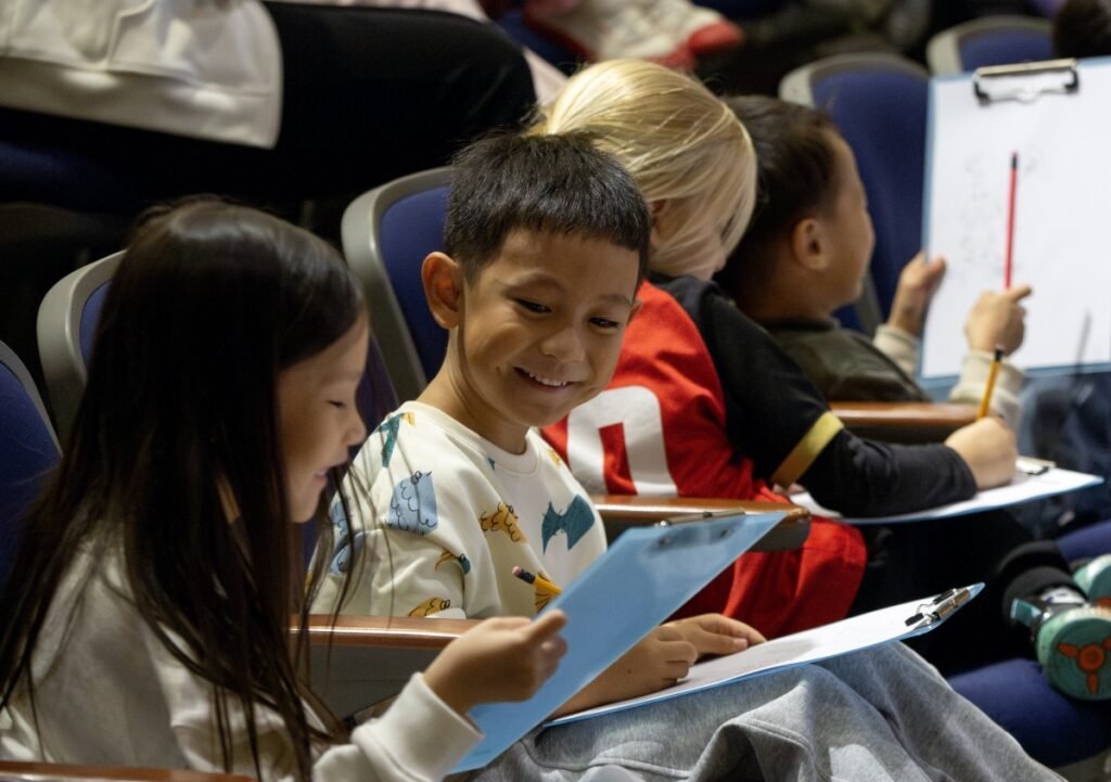 Stephen Davies working in an international school in China